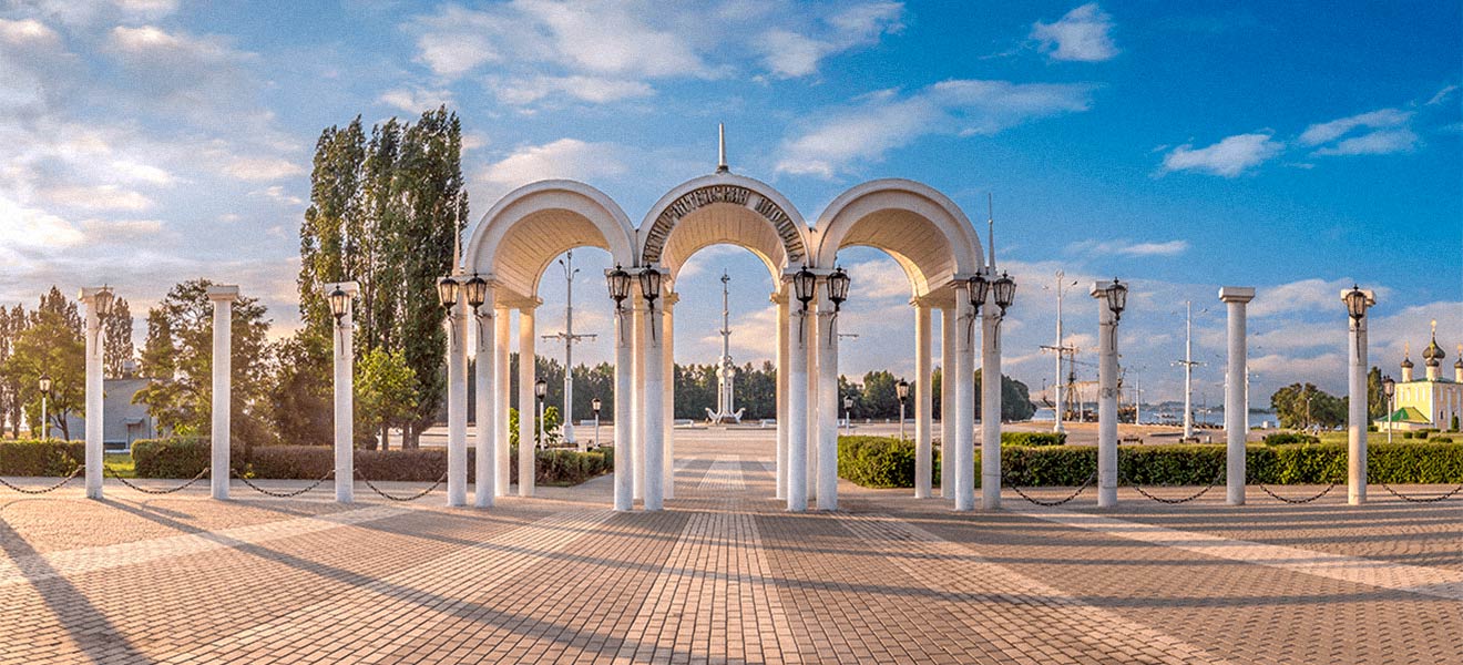 Петровская набережная Воронеж